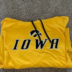Gold Iowa Hawkeyes Hoodie